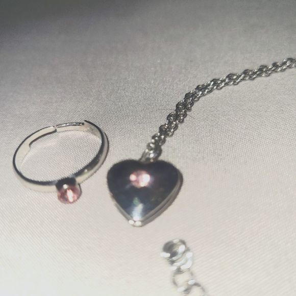 Stolen!!!! NOT FOR SALE! Pink Silverstone Girls Birthstone Set - Picture 4 of 7